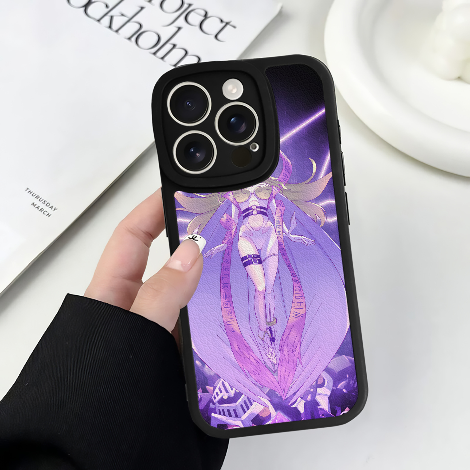 （画像用） Digimon デジタルモンスター/デジモン 【iPhone 16シリーズ対応】シリコンスマホケース（レザー調） 材質：シリコン